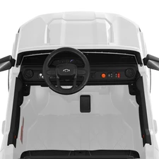Двухместный детский электромобиль M 6290 EBLR-1 (24V) Chevrolet Colorado, белый фото 11