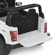 Двухместный детский электромобиль M 6290 EBLR-1 (24V) Chevrolet Colorado, белый фото 15