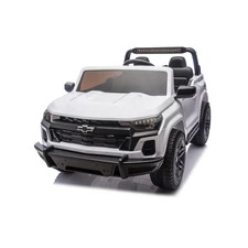 Двухместный детский электромобиль M 6290 EBLR-1 (24V) Chevrolet Colorado, белый фото 41