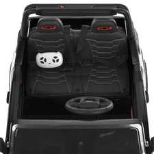 Двухместный детский электромобиль M 6290 EBLR-2 (24V) Chevrolet Colorado, черный фото 53