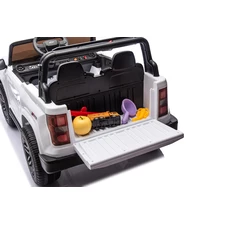 Двухместный детский электромобиль M 6290 EBLR-3 (24V) Chevrolet Colorado, красный фото 15