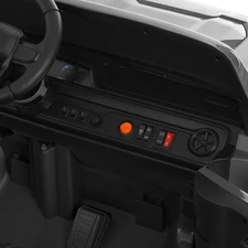 Двухместный детский электромобиль M 6290 EBLR-11 (24V) Chevrolet серый, 4 мотора фото 16