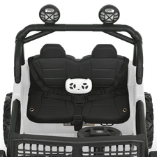 Двухместный электромобиль джип M 6259EBLR-1(24V) белый, свет, MP3, Bluetooth фото 11