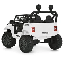 Двухместный электромобиль джип M 6259EBLR-1(24V) белый, свет, MP3, Bluetooth фото 54