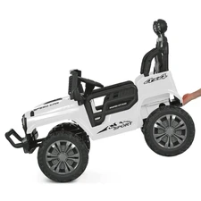 Двухместный электромобиль джип M 6259EBLR-1(24V) белый, свет, MP3, Bluetooth фото 71