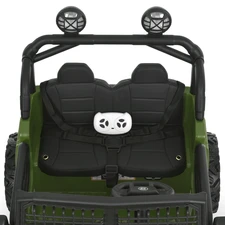 Двухместный электромобиль джип M 6259EBLR-2(24V) черный, свет, MP3, Bluetooth фото 16