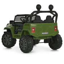 Двухместный электромобиль джип M 6259EBLR-2(24V) черный, свет, MP3, Bluetooth фото 54