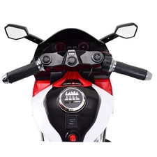 Детский мотоцикл на аккумуляторе M 6267 EL-3 красный, 2 мотора по 35W фото 11