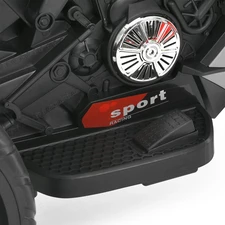 Детский мотоцикл M 6267 EL-5 на аккумуляторе, мягкое сиденье, зеленый фото 22