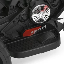 Детский мотоцикл M 6267 EL-8 на аккумуляторе, мягкое сиденье, розовый фото 28