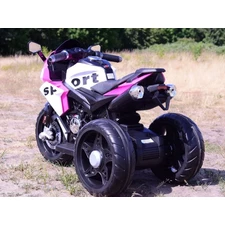 Детский мотоцикл M 6267 EL-8 на аккумуляторе, мягкое сиденье, розовый фото 86