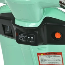 Детский мотоцикл M 6288 EL-15 скутер Vespa, 2 мотора, бирюзовый фото 53