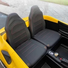 Двухместный детский электромобиль M 6197 EBLR-3 (24V) Ferrari, красный фото 31