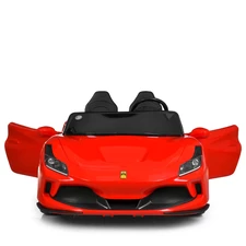 Двухместный детский электромобиль M 6197 EBLR-3 (24V) Ferrari, красный фото 53