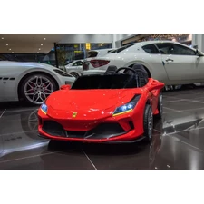 Двухместный детский электромобиль M 6197 EBLR-3 (24V) Ferrari, красный фото 86