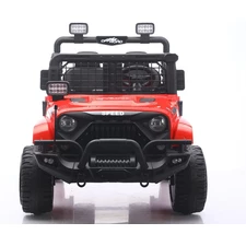 Двухместный детский электромобиль M 6270 EBLR-3 (24V) джип, EVA колеса, красный фото 71