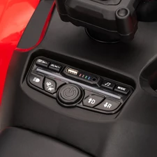 Детский квадроцикл M 6272 EBLR-3 (24V) с пультом управления, мягкое сиденье, красный фото 53