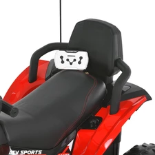 Детский квадроцикл M 6272 EBLR-3 (24V) с пультом управления, мягкое сиденье, красный фото 28