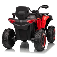 Детский квадроцикл M 6272 EBLR-3 (24V) с пультом управления, мягкое сиденье, красный фото 71