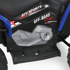 Детский квадроцикл M 6272 EBLR-4 (24V) с пультом управления, мягкое сиденье, синий фото 53