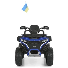 Детский квадроцикл M 6272 EBLR-4 (24V) с пультом управления, мягкое сиденье, синий фото 15