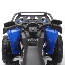 Детский квадроцикл M 6272 EBLR-4 (24V) с пультом управления, мягкое сиденье, синий фото 86