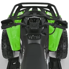 Детский квадроцикл M 6272 EBLR-5 (24V) с пультом управления, мягкое сиденье, зеленый фото 22