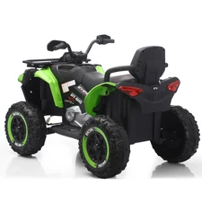 Детский квадроцикл M 6272 EBLR-5 (24V) с пультом управления, мягкое сиденье, зеленый фото 92