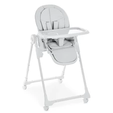 Стульчик для кормления El Camino Crystal ME 1037 Nude Gray серый нюд, матрасик, колесики