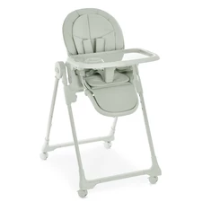 Стульчик для кормления El Camino Crystal ME 1037 Nude Green зеленый нюд, матрасик, колесики