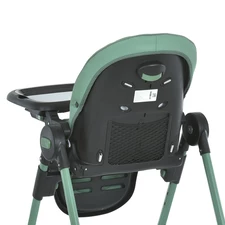 Стульчик для кормления El Camino Crystal ME 1037 Nude Green зеленый нюд, матрасик, колесики фото 37