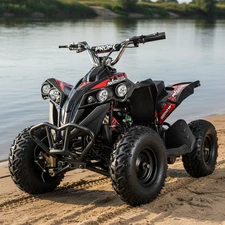 Подростковый квадроцикл HB-EATV 1200Q-2ST черный, мотор 1200W