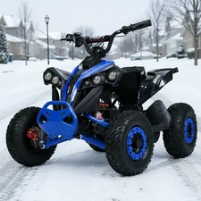 Подростковый квадроцикл HB-EATV 1200Q-4ST синий, мотор 1200W купить