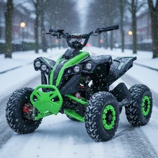 Подростковый квадроцикл HB-EATV 1200Q-5ST зеленый, мотор 1200W купить