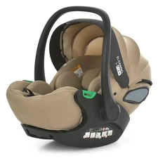 Автокресло El Camino i-Fix+ ME 1110 Natural Beige бежевое, i-Size R129