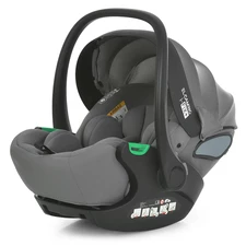 Автокресло El Camino i-Fix+ ME 1110 Simply Gray серое, i-Size R129
