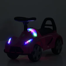 Детская каталка - толокар M 6299-6 желтая, музыка, свет фото 54