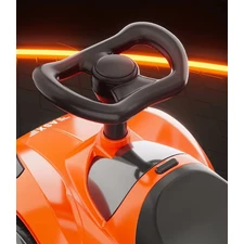 Детская каталка - толокар M 6299-12 голубая, музыка, свет купить