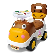 Беговел - толокар BB-0013 Brown коричневый, музыка, свет фото 41