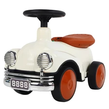 Беговел - толокар BB-0014 White белый, музыка, свет