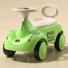 Беговел - толокар Tilly BB-0015 Green зеленый, музыка, свет фото 14