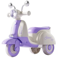 Детский беговел - толокар Tilly BB-0019 Purple фиолетовый, музыка, свет