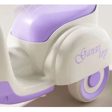 Детский беговел - толокар Tilly BB-0019 Purple фиолетовый, музыка, свет фото 37