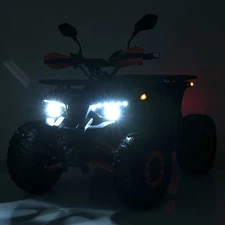 Подростковый квадроцикл HB-EATV 1450H-2 (MP3) V2 черный, мотор 1450W фото 41