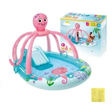 Надувной игровой центр Intex 56138 с горкой, 234 х 183 х 150 см., Осьминог фото 37