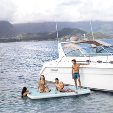 Надувной матрас Intex 56289 плот, 305 х 183 х 18 см. фото 37