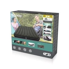 Надувная велюр кровать Bestway 6716S, 203 х 152 х 25 см., с электронасосом фото 22