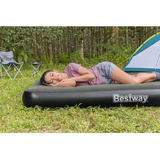 Надувная велюр кровать Bestway 6716S, 203 х 152 х 25 см., с электронасосом фото 71