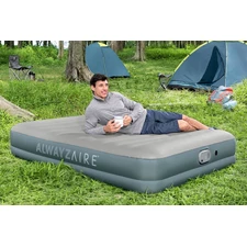 Надувная велюр кровать Bestway 69078, 203 х 152 х 33 см., с электронасосом фото 14