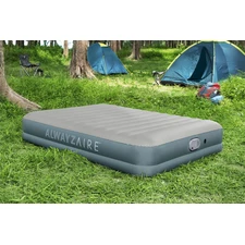 Надувная велюр кровать Bestway 69078, 203 х 152 х 33 см., с электронасосом купить